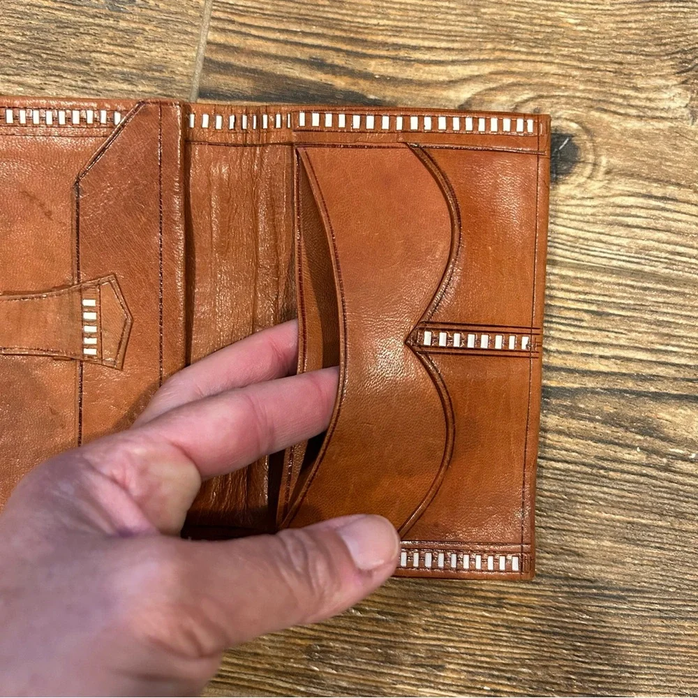 Handmade Genuine Leather Wallet – Made in Morocco